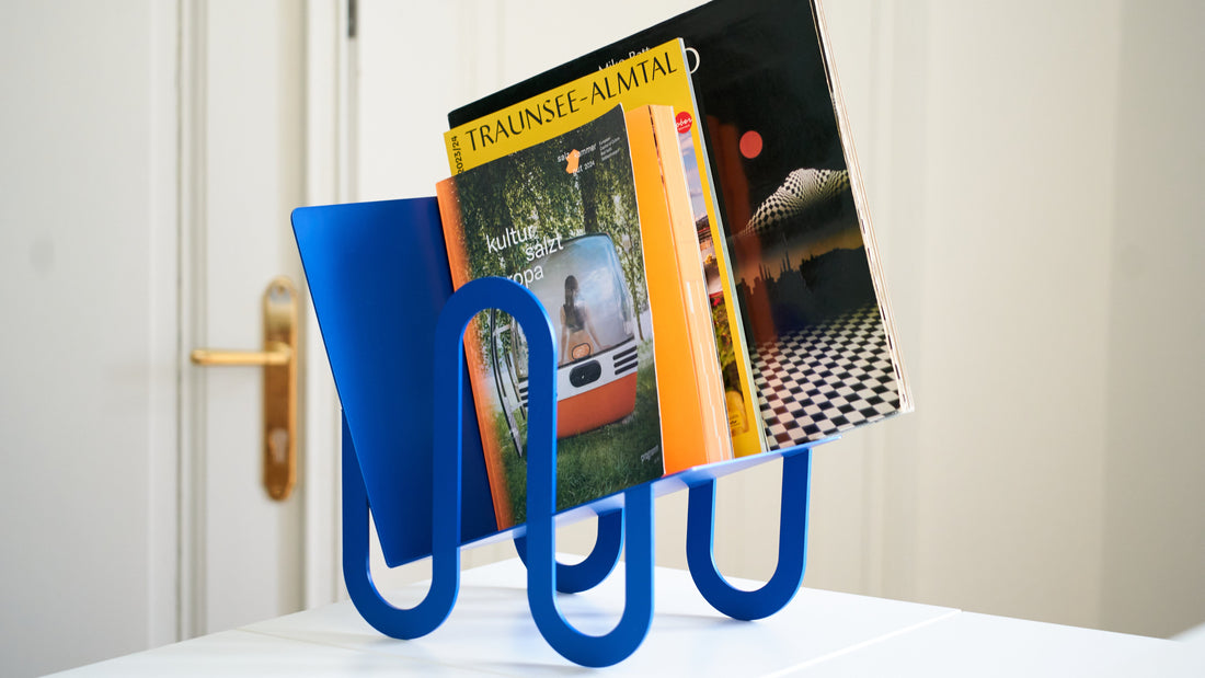 Introducing the 3rd Wave Stand: A Sculptural Home for Vinyl and Books