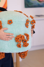 Mini Fiore | Hand-Tufted Pouf