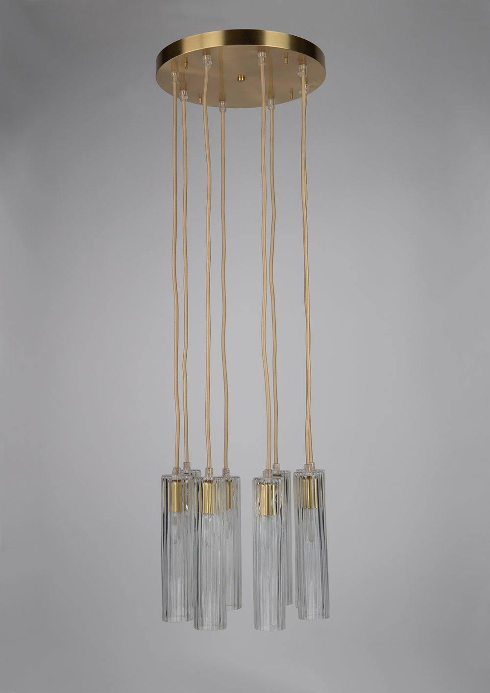 Modern Satin Brass Pendant 02-60 C-Bs AG